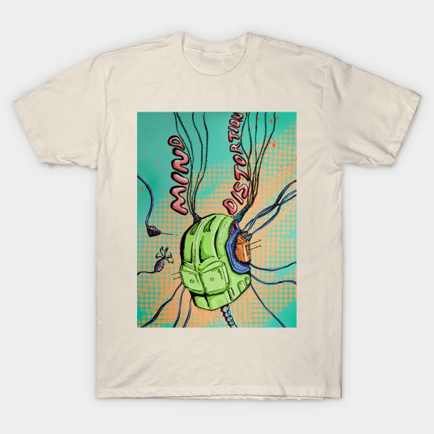 Mind Distortion T-Shirt by THERENDERSHOW